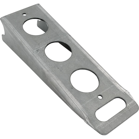 Allstar Performance 10 in. Steel Steering Column Bracket; Natural ALL52126